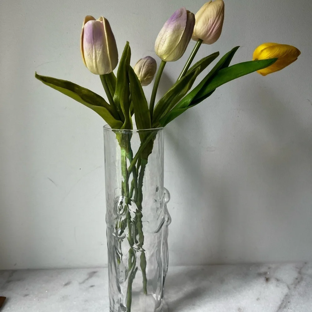 Vtg Libbey Molded Replacement Drinking Glass/Vase 